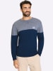 WITT WEIDEN Pullover in dunkelblau-meliert