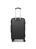 Check.In Paradise 2.0 4 Rollen Kofferset 3-teilig mit Dehnfalte in black