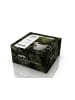 Studio Round Becher North in Shiny moss/Matte white