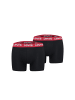 Levi´s Boxershorts LEVIS Men Repeat Logo Boxer 2P in Black/Red