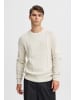 CASUAL FRIDAY Strickpullover CFKRISTIAN crew neck cable knit in Weiß