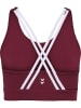 Hummel Hummel Bh Hmlmt Yoga Damen Atmungsaktiv Feuchtigkeitsabsorbierenden in ZINFANDEL