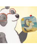 Mr. & Mrs. Panda Tischschoner Pinguin Schwimmring Design ohne Sp... in Weiß
