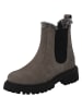 palado Chelsea Boots in lt grey/stitch black