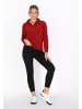 faina Damen Fleecepullover in Burgund