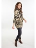 usha FESTIVAL Damen Poncho-Pullover in Beige