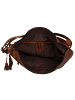 SPIKES & SPARROW Umhängetasche echt Leder in cognac
