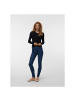 Vero Moda Langarmshirt in Black