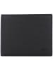 Lacoste Chantaco Geldbörse Leder 11,5 cm in noir