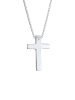 Elli Halskette 925 Sterling Silber Kreuz in Silber