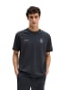 Marc O'Polo MOP Club '67  Football T-Shirt, Heavy Jersey, Oversize in Dark Navy