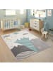 KADIMA DESIGN Kinderteppich Berge Kinderzimmer in Creme