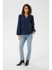 Kaffe Langarm-Bluse KApaulina Regular fit in Midnight Marine CC