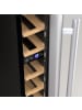 Les Petits Champs Weinkühlschrank 7 Flaschen eingebaut CAVSE7 Silber Energieklasse G