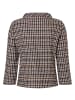 More & More Karosweatshirt in jersey check black
