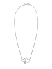 Elli DIAMONDS  Halskette 925 Sterling Silber Diamant, Herz in Silber