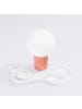 Nice Lamps Tischlampe ORBITAL 1 pink H 19 cm