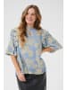 CULTURE Langarm-Bluse CUfloi Relaxed fit in Forever Blue