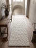 KADIMA DESIGN Teppichläufer Berber weich wohnlich Wohnzimmer Schlafzimmer gemütlich in Creme