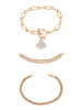 faina Women Bracelets Set in gold