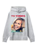 F4NT4STIC Hoodie TV Times Honor Blackman 1964 Cover in grau meliert