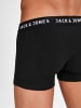 Jack & Jones Set 5er Pack Trunks Boxershorts Stretch Unterhose in Schwarz