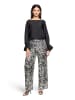 Betty Barclay Marlene-Hose im Glitzer-Look in Beige/Taupe