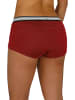 Normani Outdoor Sports Damen Merino Boxershorts Morwell in Rot