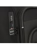 D&N Travel Line 9504 4 Rollen Trolley M 67 cm mit Dehnfalte black