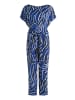 Betty Barclay Jumpsuit mit Eingrifftaschen in Blau/Blau
