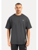 SMILODOX T-Shirt Rayk in Anthrazit