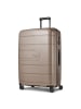 Redolz Essentials 11 4 Rollen Trolley 76 cm mit Dehnfalte taupe