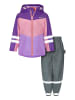 Playshoes Regen-Set 3-in-1 Halbhose in dunkelgrau