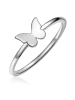 Glanzstücke München Ring Schmetterling aus Sterling Silber mit in silber