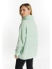 Usha Damen Rollkragenpullover in Mintgrün Melange