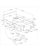 58 aufm Kessel STAURAUMBETT Pacifica 1 120x200 Holznachbildung Weiß/Jackson Eiche