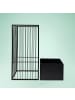 relaxdays Blumenständer "A" in Schwarz - (B)30.5 x (H)61 x (T)30.5 cm