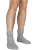 normani 2 Paar Alpaka-Socken mit Umschlag in Hellgrau