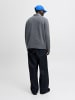 Jack & Jones Strickpullover in Dark Grey Melange