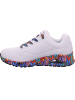 Skechers Lowtop-Sneaker UNO - RAVAGED LOVE in white/multi