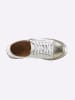 Andrea Conti Sneaker in weiß-goldfarben