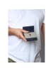 VARGU Echtleder Geldbörse MELQUIN 1 in navy-grey