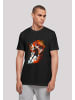 F4NT4STIC T-Shirt Basketball Splash Sport  UNISEX in schwarz