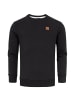 Amaci&Sons Sweatshirt mit Rundhalsausschnitt JACKSONVILLE in Schwarz