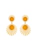 Luxenter Ohrringe Zuxia mit 18 Karat Goldfinish – ZUXIA