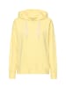 Camel Active Hoodie aus reiner Baumwolle in Limonengelb