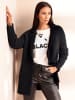 Heine Longstrickjacke in schwarz