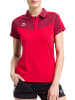 erima Damen Squad Poloshirt in bordeaux/rot