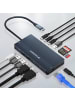Wozinsky WDS03Y5S 14in1 USB C Hub Aluminium Grau