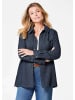 GOLDNER Kurzgröße:  Hemdjacke Hemdjacke in marine